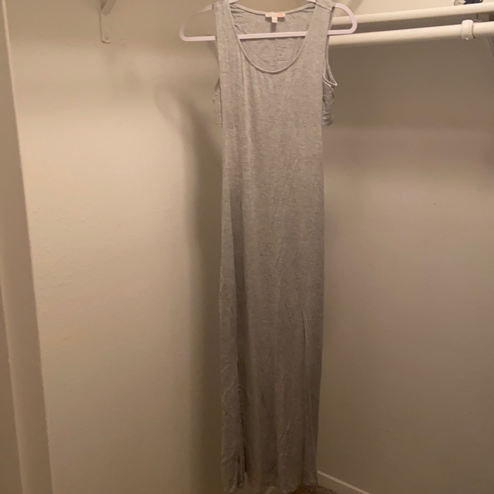 Gray dress